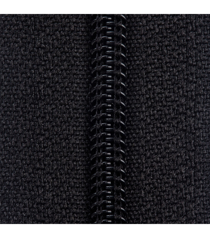 Coats & Clark 7'' Lightweight Coil Separating Zipper, Blue, swatch, image 4