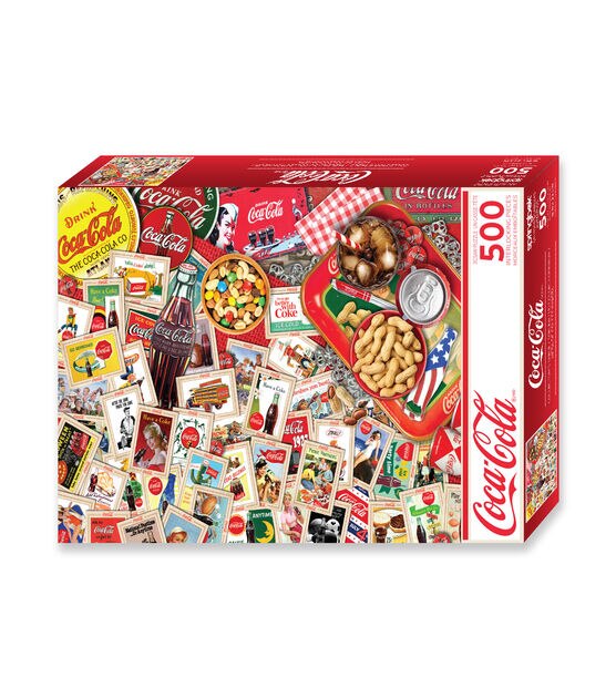 Springbok Coca-Cola Collector's Table Jigsaw Puzzle - 500pc