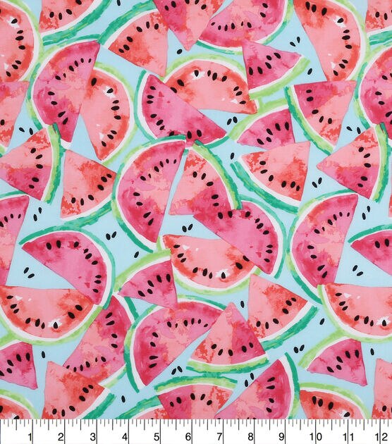 Novelty Cotton Fabric  Watermelon
