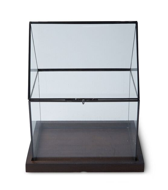 11" Spring Glass House Terrarium by Place & Time, , hi-res, image 3