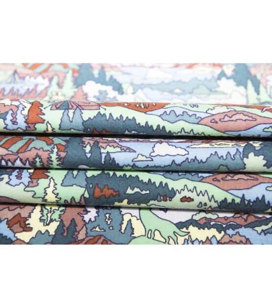 Super Snuggle Packed Wilderness Flannel Fabric, , hi-res, image 3