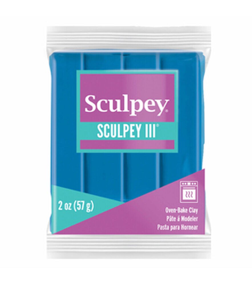 Sculpey 2oz Oven Bake Polymer Clay, Turqouise, swatch