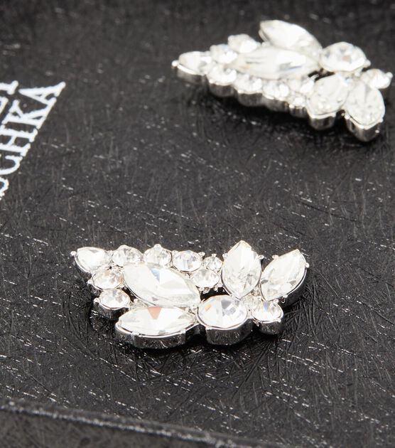 Badgley Mischka Small Multi Stone Cluster Post Earrings, , hi-res, image 3