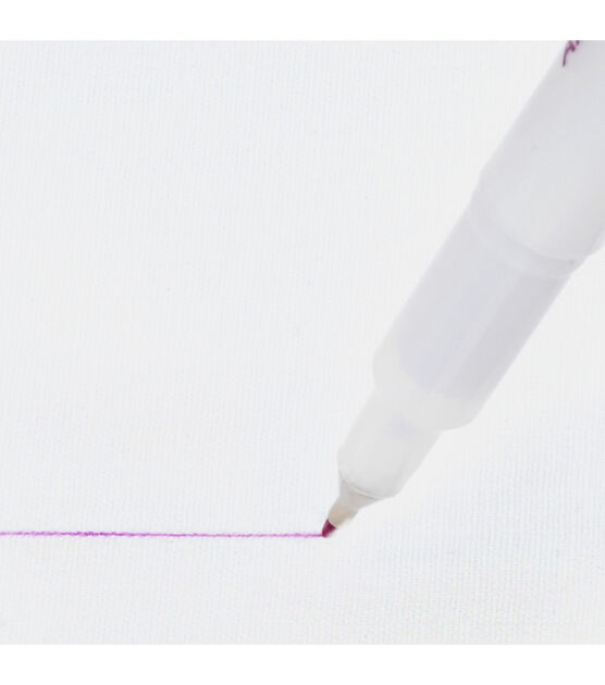 Dritz Disappearing Ink Marking Pen, Fine Point, Purple, , hi-res, image 3