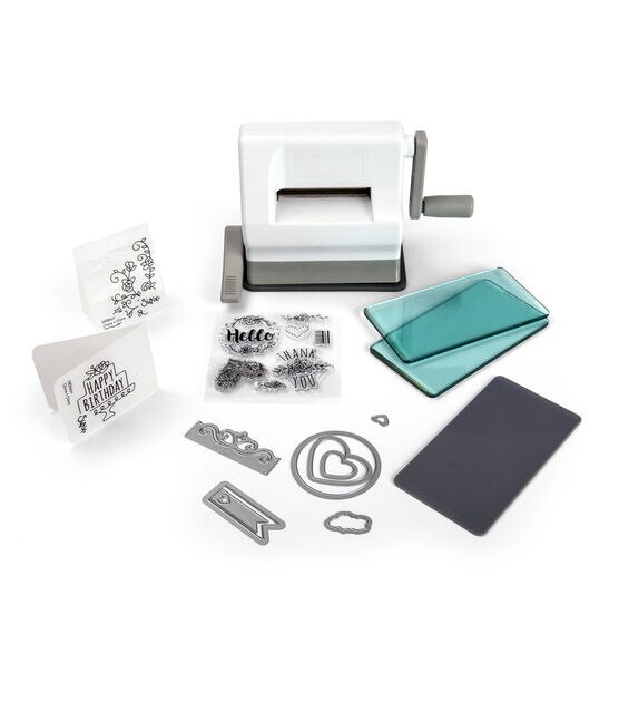 Sizzix Sidekick Starter Kit (White & Gray), , hi-res, image 3