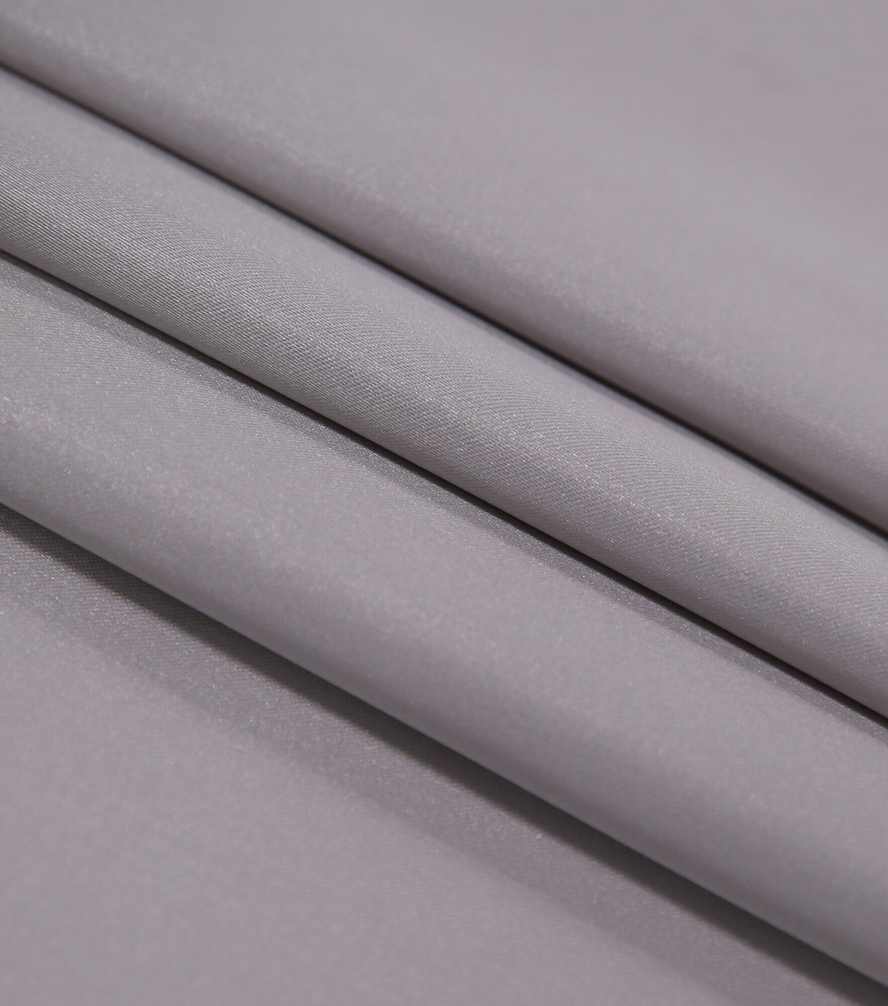 Glitterbug Satin Solid Fabric, Silver, hi-res