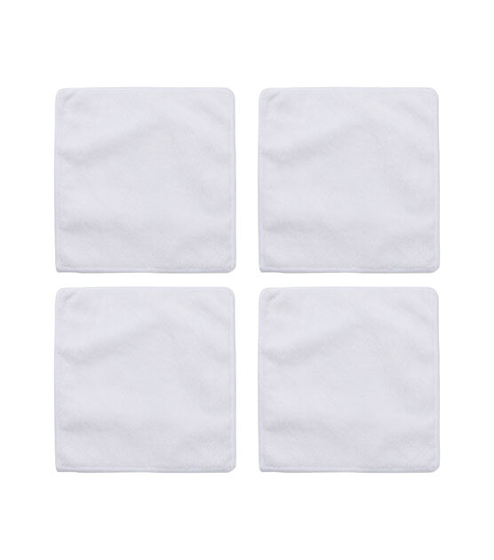 12 White Blank Sublimation Towels - Craft Express - Shop by Brand