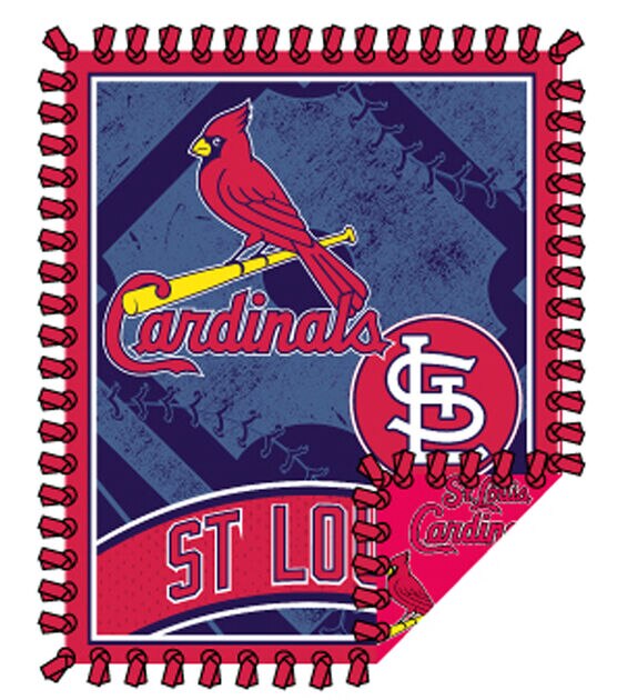 48 Wide MLB St. Louis Cardinals No Sew Fleece Blanket