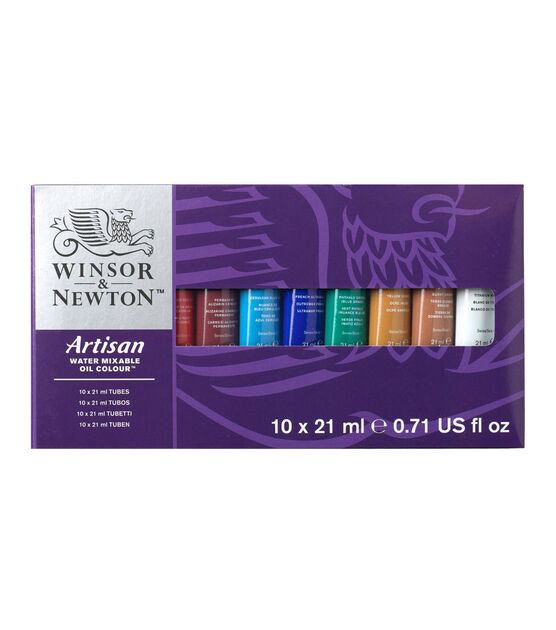 Winsor & Newton Artisan Water Mixable Oil Color 10ct Set 21ml