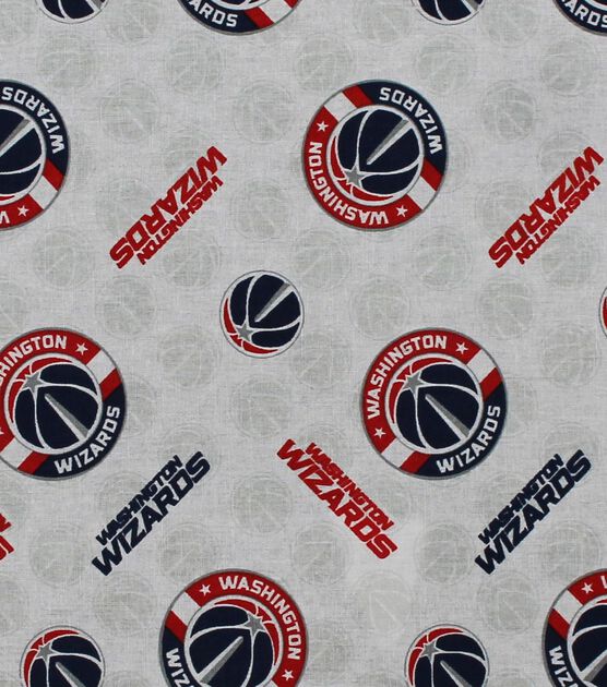 Washington Wizards Cotton Fabric Logo Toss