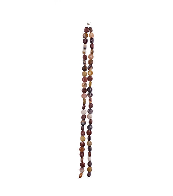 7" Orange Mookaite Strung Beads by hildie & jo, , hi-res, image 3