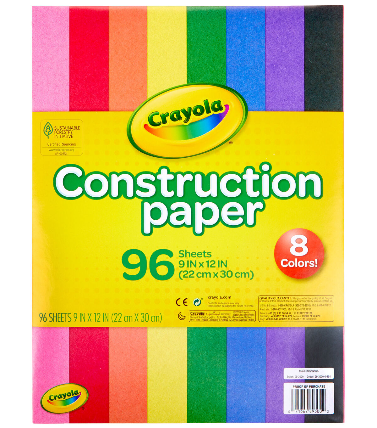 Crayola Doodle Pad 9/"X12-60 Sheets//Pkg Bulk Buy 6-Pack