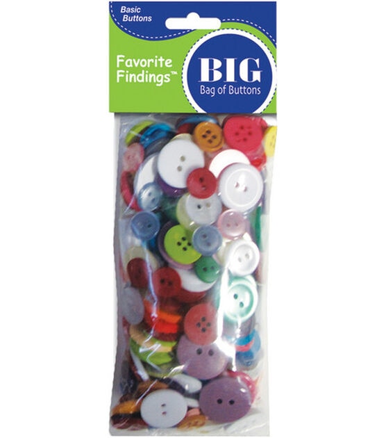 Variety Buttons Pack, Different Color Buttons Pack, Assorted Buttons, Craft  Supply, Sewing Supply 