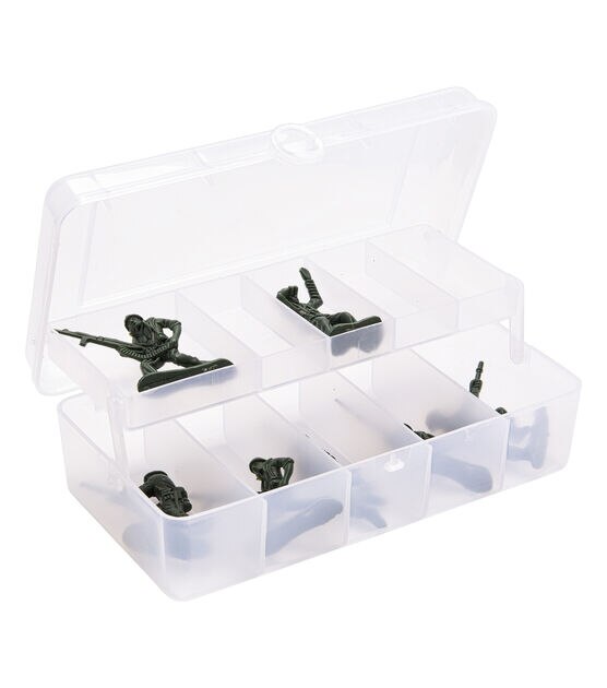 Creative Options 8 Compact Tray Storage Box With 10 Compartments