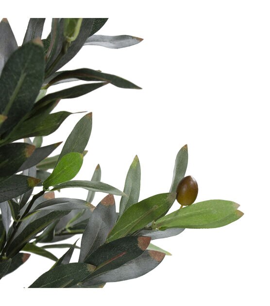 Northlight 40" Brown and Green Artificial Olive Tree with Foliage, , hi-res, image 3