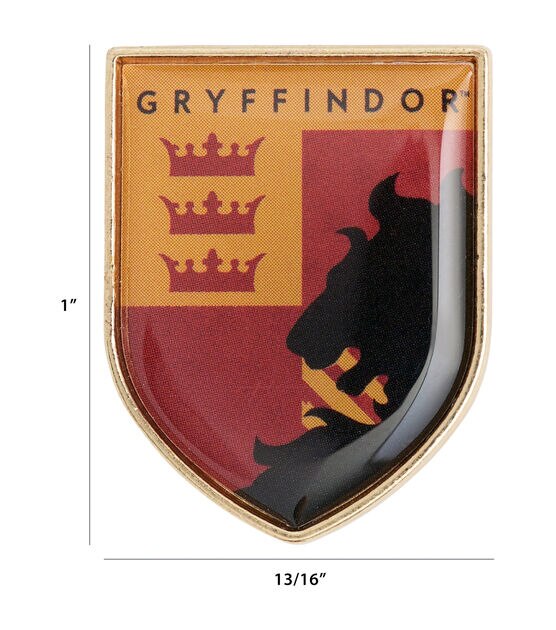 Blumenthal Lansing 1 3/16" Harry Potter Gryffindor Shield Buttons 2pk, , hi-res, image 4