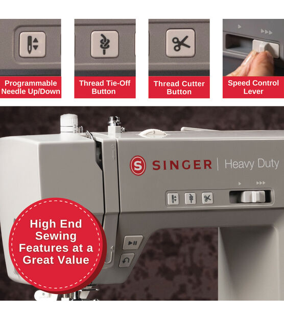 SINGER Heavy Duty 6800C Computerized Sewing Machine, , hi-res, image 6