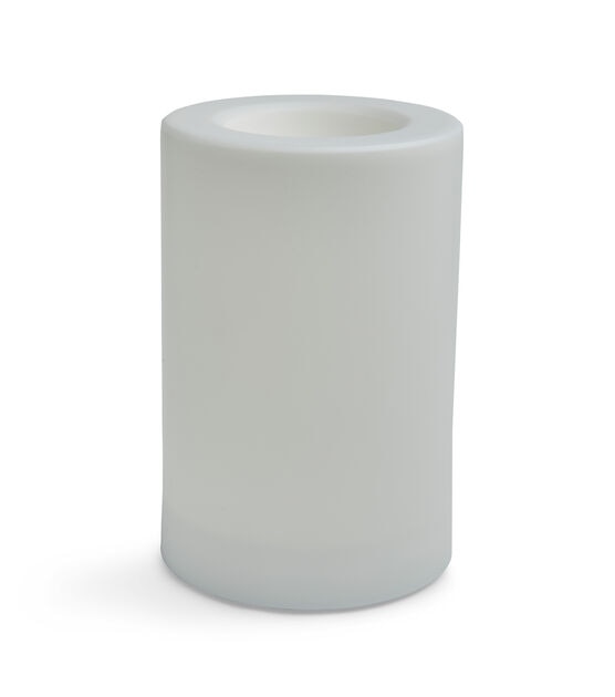 6" x 9" LED Outdoor Plastic Pillar Candle by Hudson 43, , hi-res, image 2