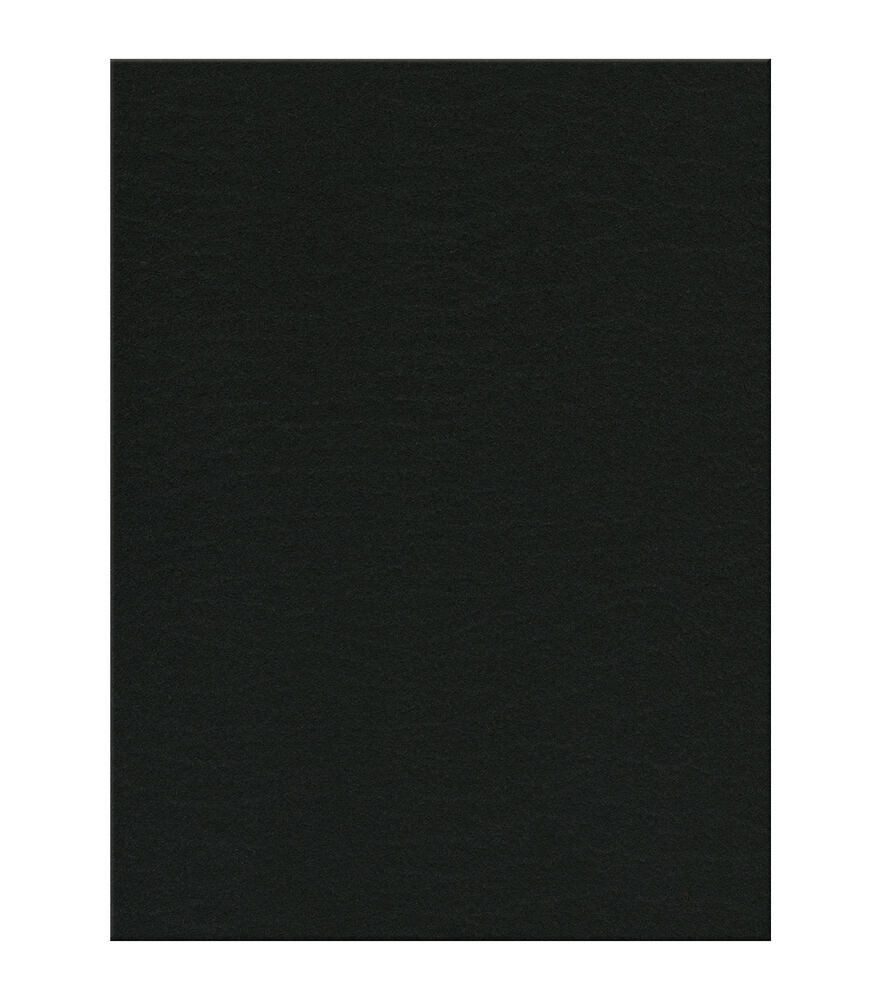 Kunin Presto Felt 9x12 Single Sheets, Black, swatch