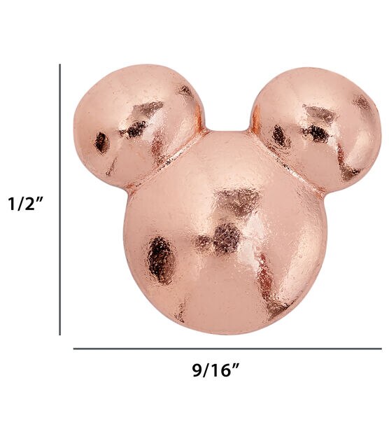 Disney 9/16" Metal Mickey Mouse Shank Buttons 2pk, , hi-res, image 7