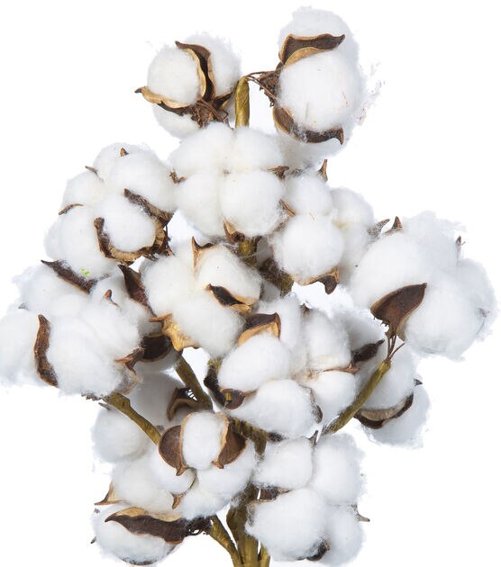 17.5" Cotton Stem by Bloom Room, , hi-res, image 2