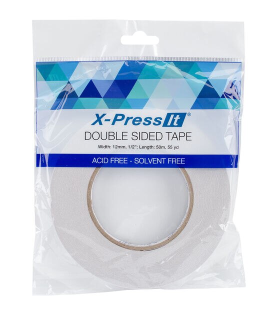 X Press It Double Sided Tape 12mm .5"X55yd, , hi-res, image 2