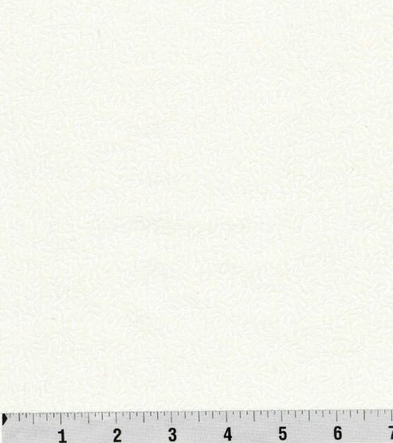 Fabric Traditions Branch White Quilt Cotton Fabric by Keepsake Calico