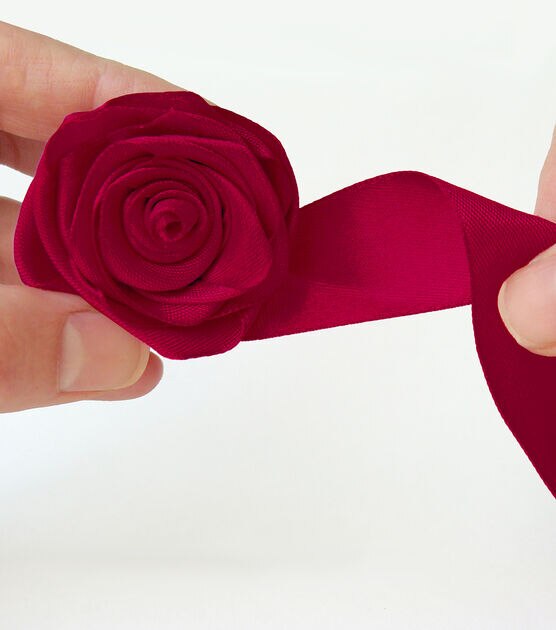 Gwen Studios Sheer Organza Ribbon in Red | 7/8 x 100yd | Michaels