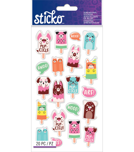 Sticko Pupcicles Stickers