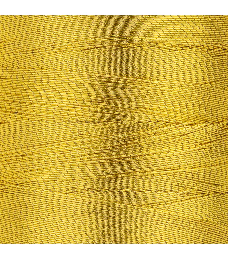 0490 Metallic Bright Gold Thread 40 100m