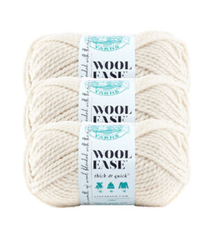 3 Pack) Lion Brand Yarn 640-622D Wool-Ease Thick & Quick Bulky