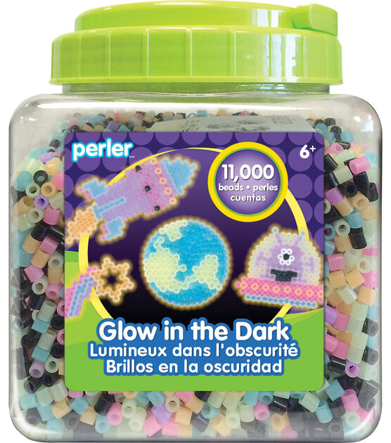 Perler Fused Beads 11,000 Pkg Glow In The Dark