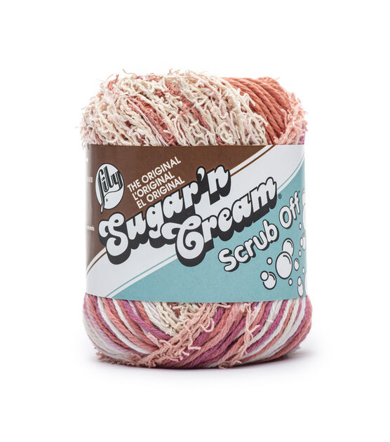 Lily Sugar'n Cream Cotton Yarn Lot of 11 Mixed Colors 2 Oz- 3 Oz