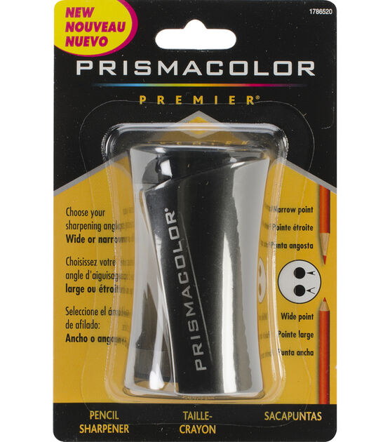 Prismacolor Premier Pencil Sharpener, Featuring Two Different