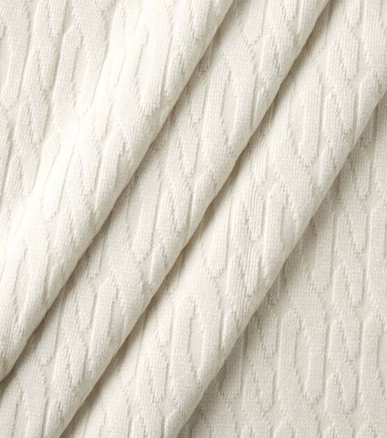 Athleisure Cable Knit Fabric, , hi-res, image 10