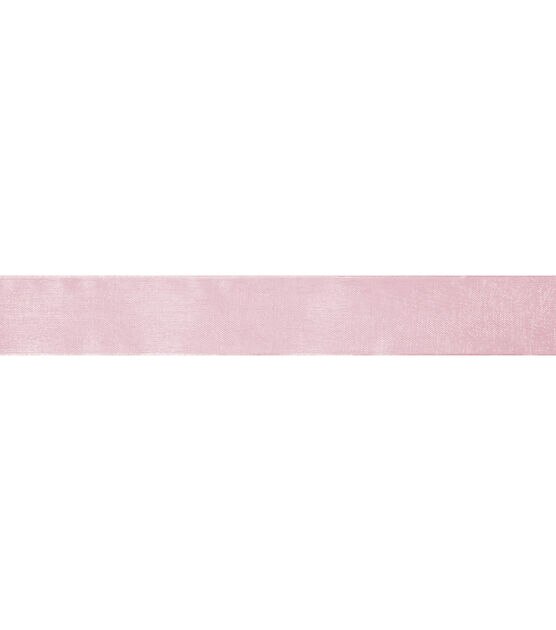 Ribbon Trends Organdy Ribbon 7/8'' Pink Solid, , hi-res, image 5