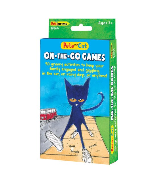 Edupress 53ct Pete the Cat On the Go Games