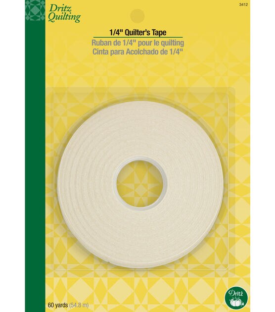 Dritz Place Me Perfectly, 5 Yards, Clear Garment Tape, 5-Yards