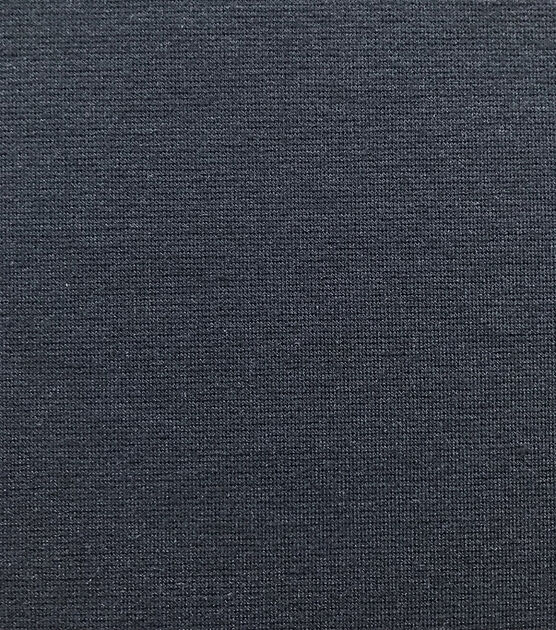 Bottomweight Jegging Knit Fabric  Caviar Black
