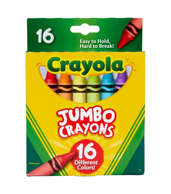 Crayola 16ct Multicolor Jumbo Crayons