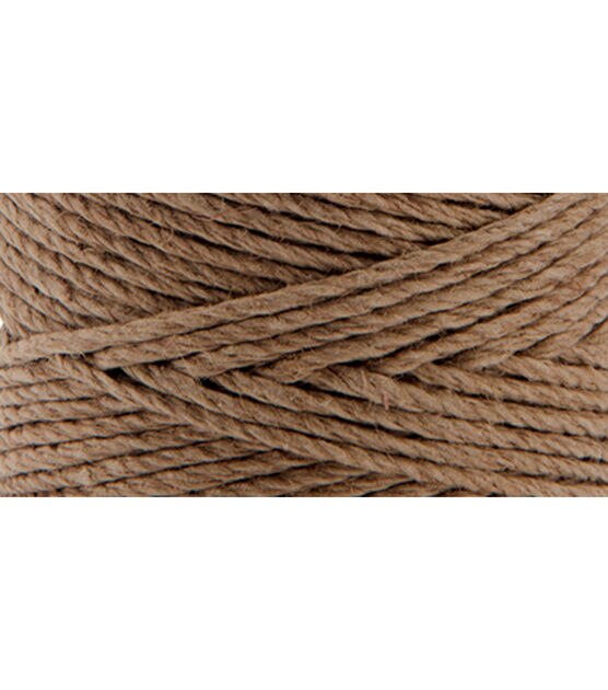 Hemptique #20 205' Hemp Cord Spool Light Brown