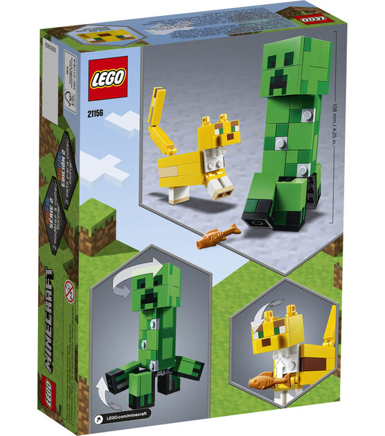 LEGO® Minecraft BigFig Creeper and Ocelot, 184 pc - Foods Co.