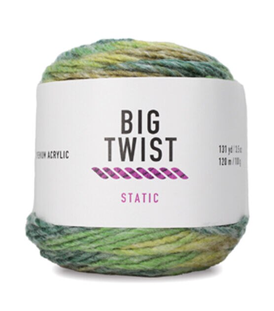 Static Bulky Acrylic Clearance Yarn by Big Twist, , hi-res, image 1