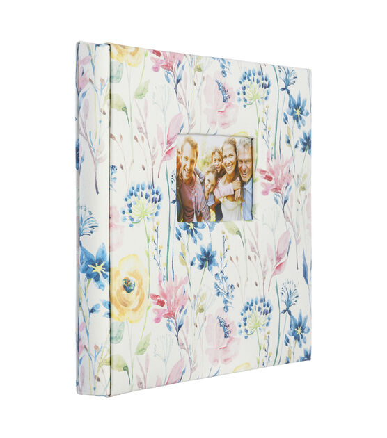 12" x 12" Multicolor Floral Scrapbook Album by Park Lane, , hi-res, image 4