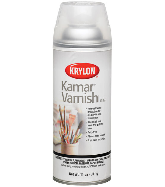 Krylon 11 Oz Kamar Aerosol Spray 1pk Varnish