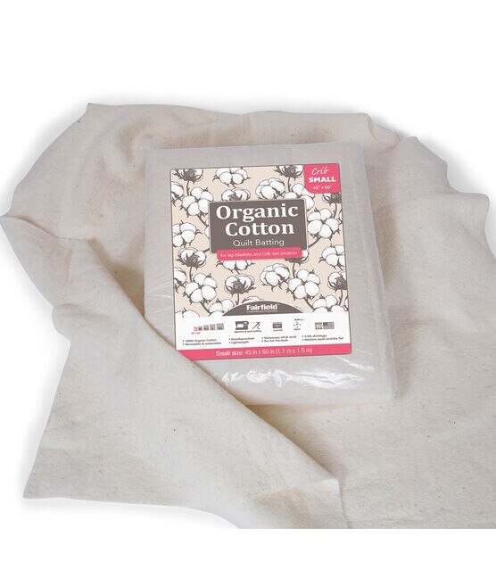 Fairfield Premium Organic Cotton Batting Crib, , hi-res, image 2