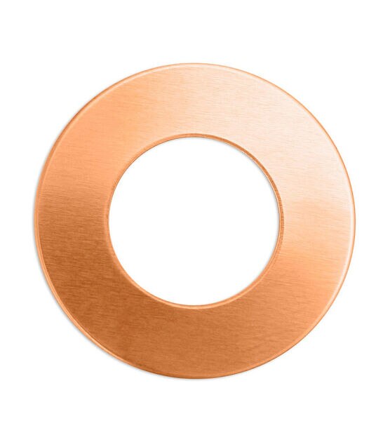 ImpressArt 4 pk 1'' 0.63 oz Copper Washer Premium Stamping Blanks