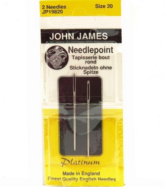 John James Platinum Tapestry Hand Needles