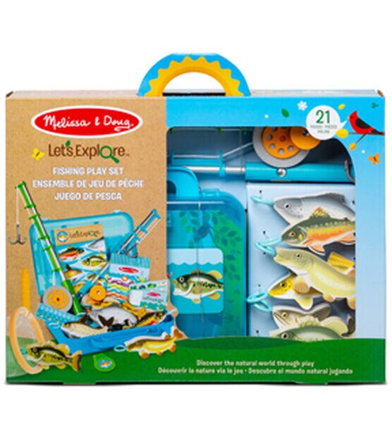 Melissa & Doug 21ct Lets Explore Fishing Play Set