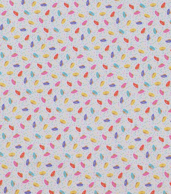 Donuts Novelty Cotton Fabric, , hi-res, image 1